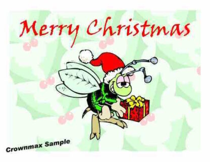 1224 personalized merry christmas bee holiday cards