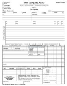 3010 - Service Order Invoice - Crownmax.com