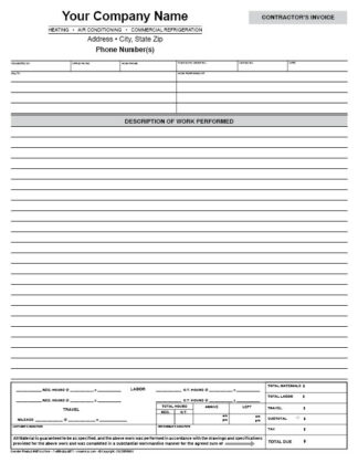 3013 PREVIEW CONTRACTOR INVOICE